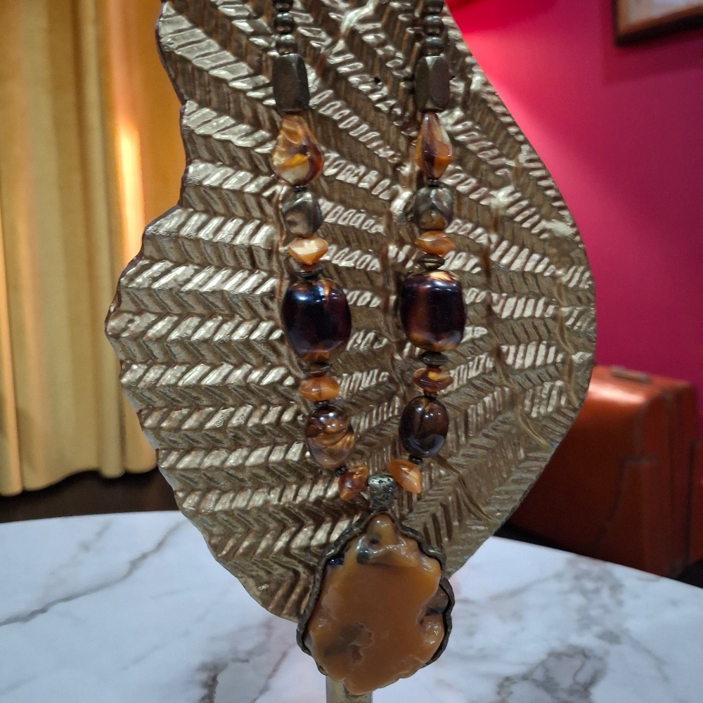 Statement Necklace and Bracelet